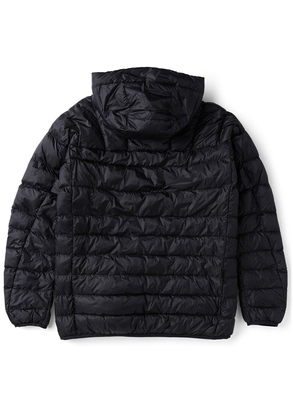 Vissla Pacific Packable Eco Boys Puff Jacket in Black, view 2