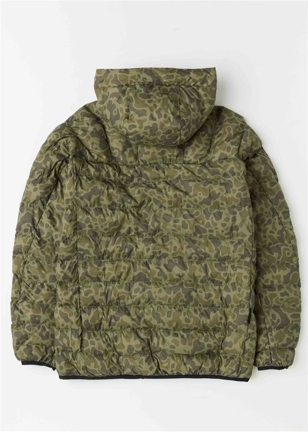Vissla Pacific Packable Eco Boys Puff Jacket in Camo, view 2