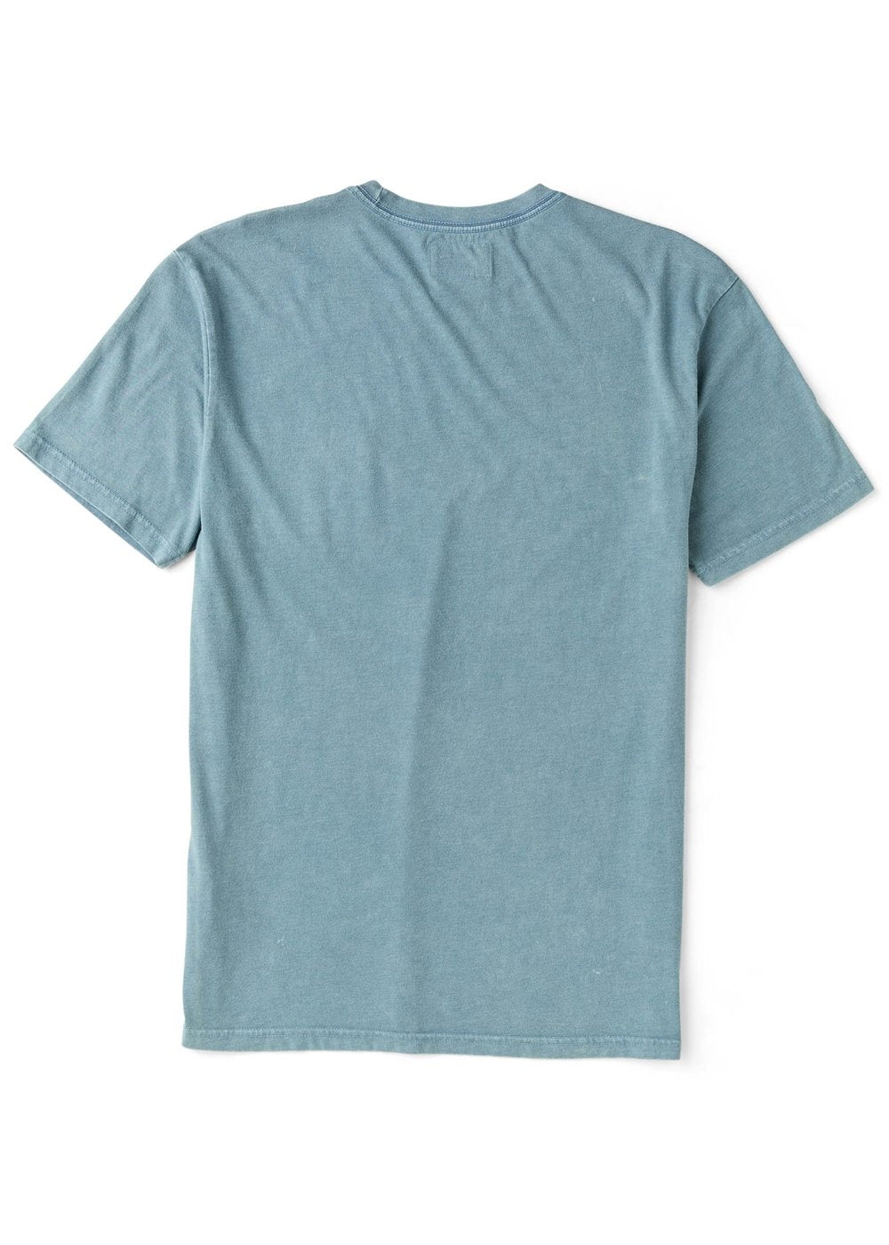 Vissla Solid Sets Cosmic Wash Boys Short Sleeve Pocket Tee in Blue Haze, view 2