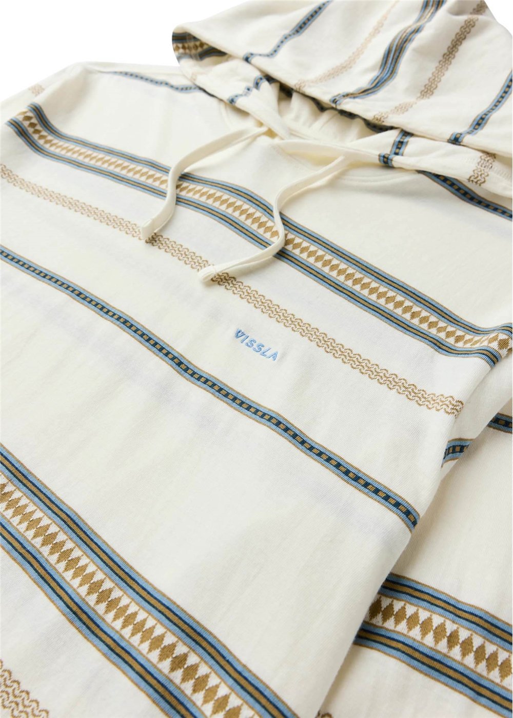 Vissla Stitch In Eco Boys Pullover in Vintage White, view 3