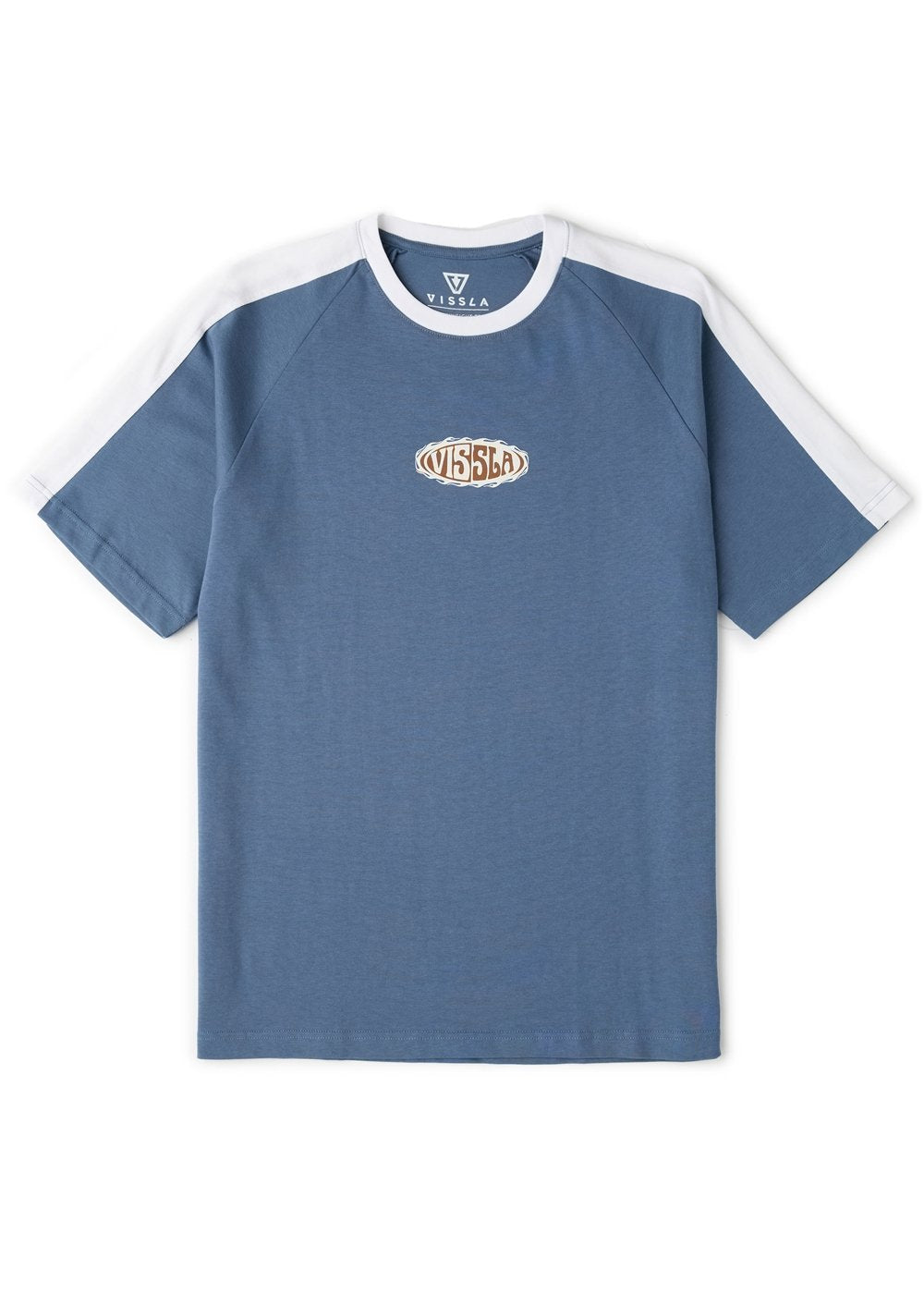 Vissla Split Heavyweight Raglan Boys Organic Tee