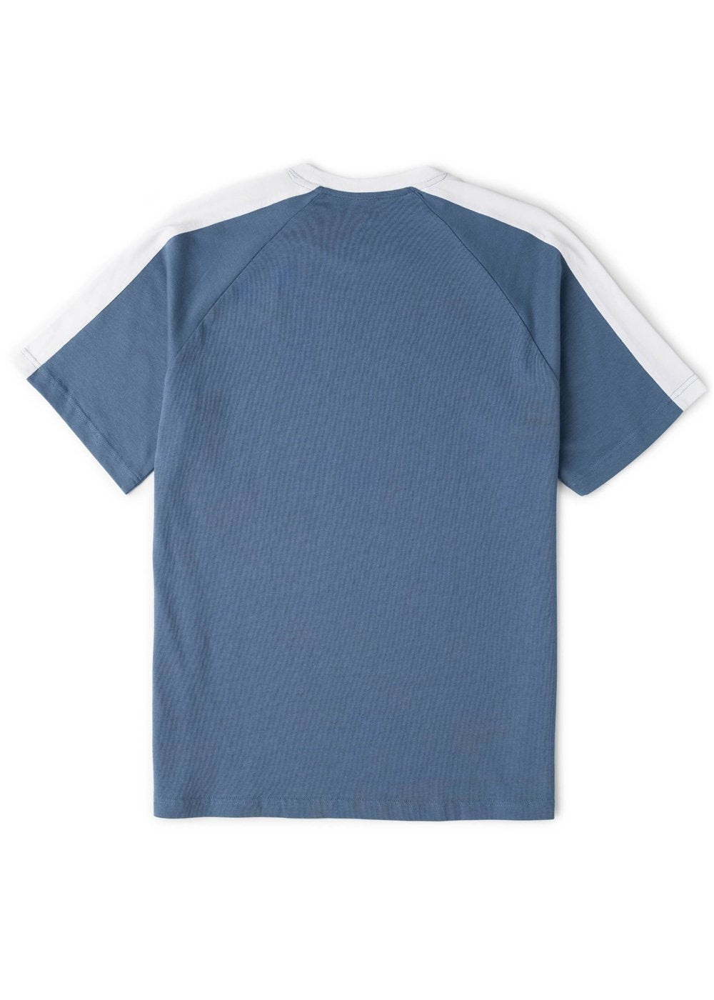 Vissla Split Heavyweight Raglan Boys Organic Tee in Blue Haze, view 2