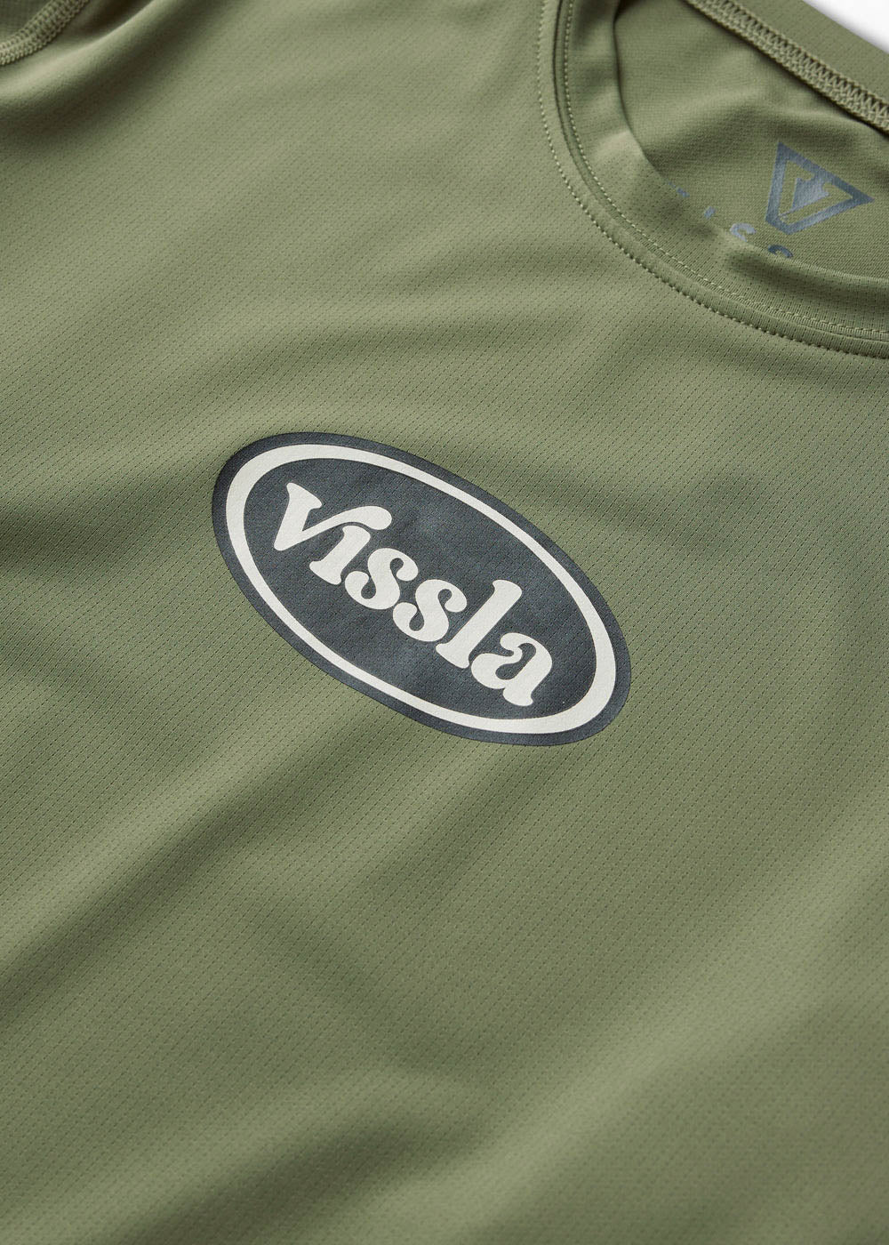 Vissla Youth Pro Comp LS Sun Shirt in Surplus, view 3
