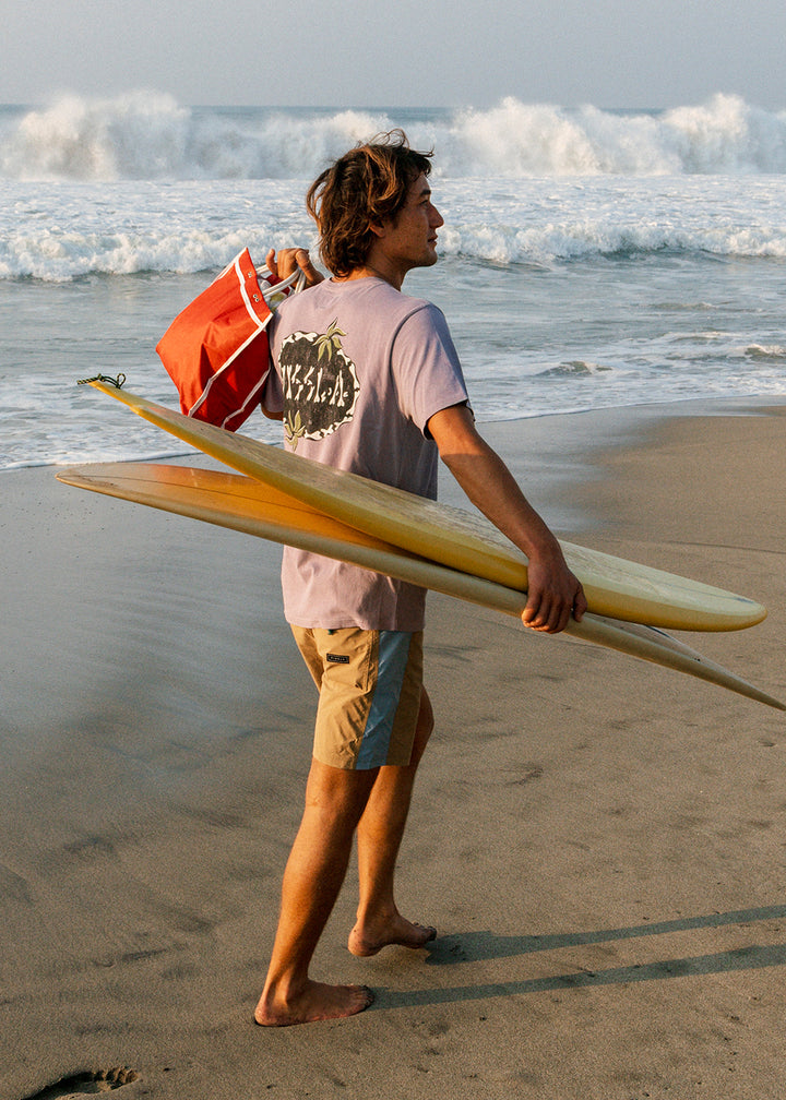 Vissla Bone Cove SS Heavyweight Tee in Dusk, view 2