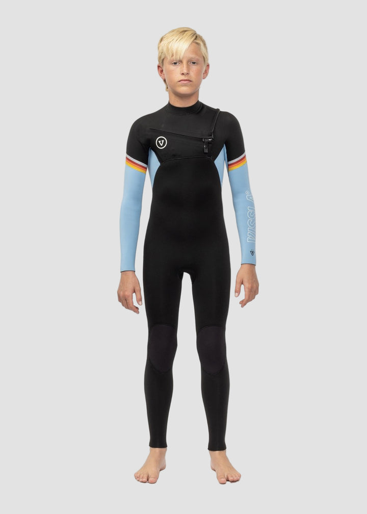 7 Seas Boys Raditude 3-2 Full Chest Zip Wetsuit