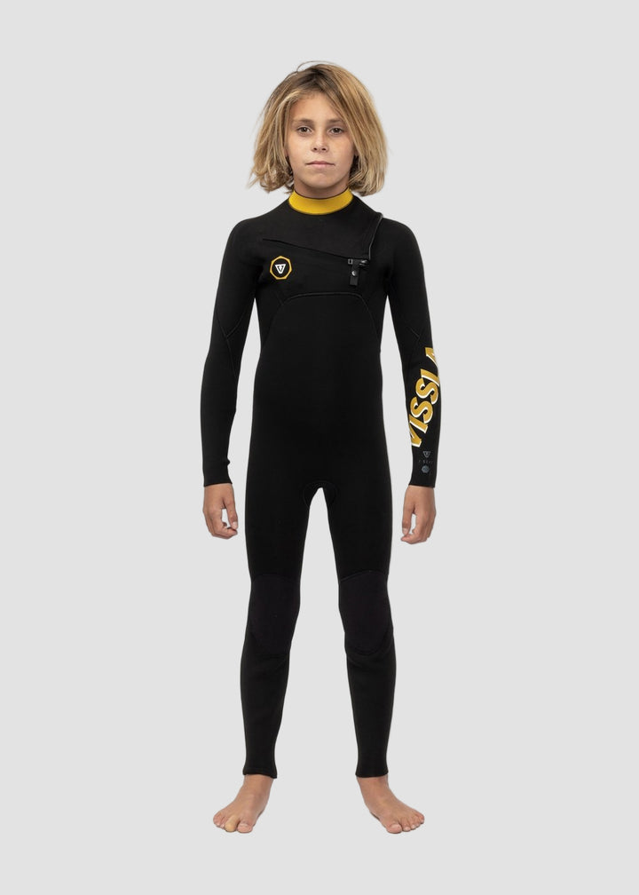 Vissla 7 Seas Boys 4-3 Full Chest Zip Wetsuit