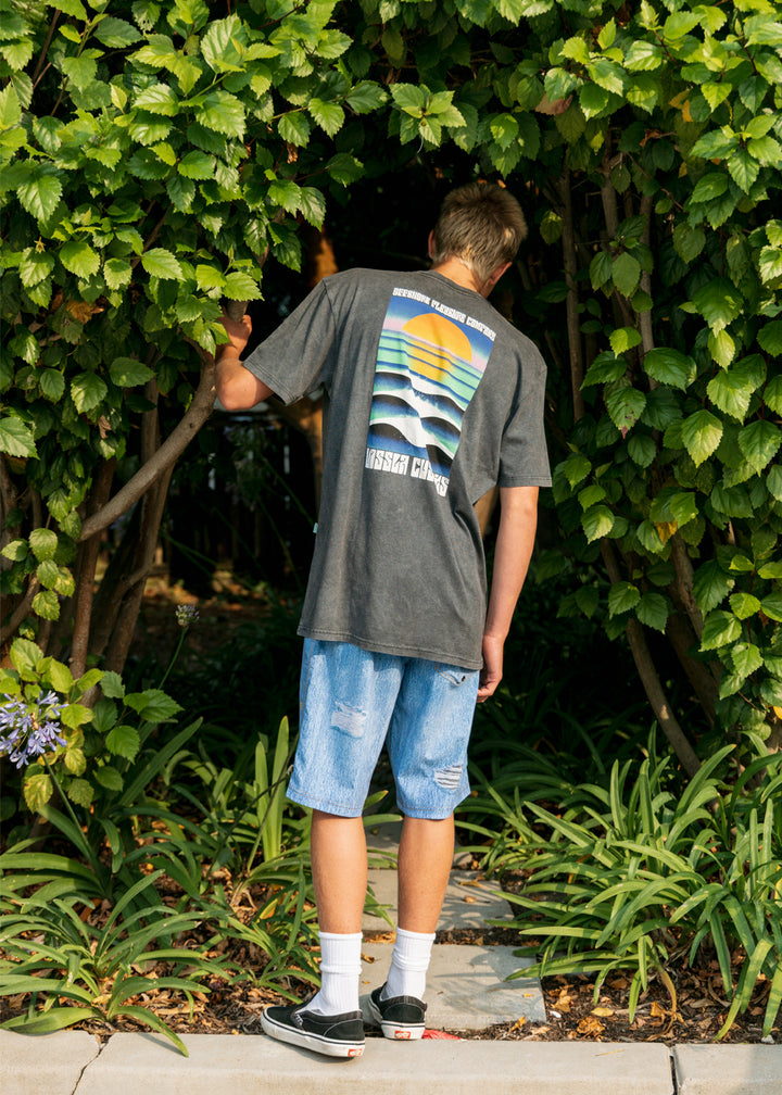 Vissla Jort 21" Boardshort in Denim, view 4