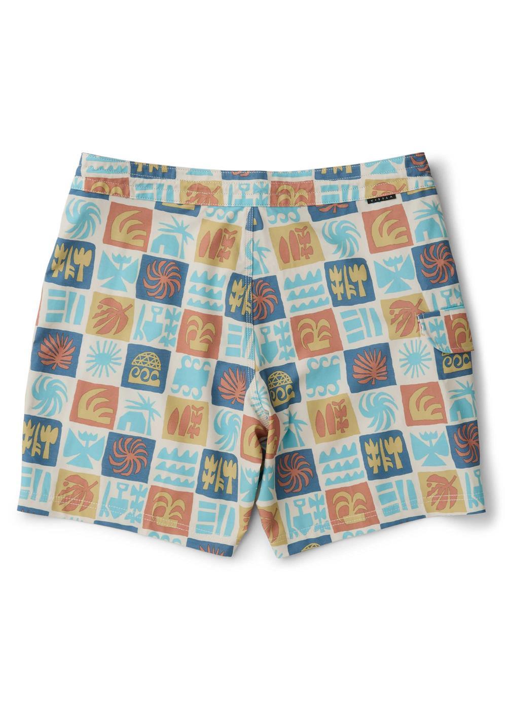 Vissla Ecology Center Kids 13" Boardshort in Multi, view 2