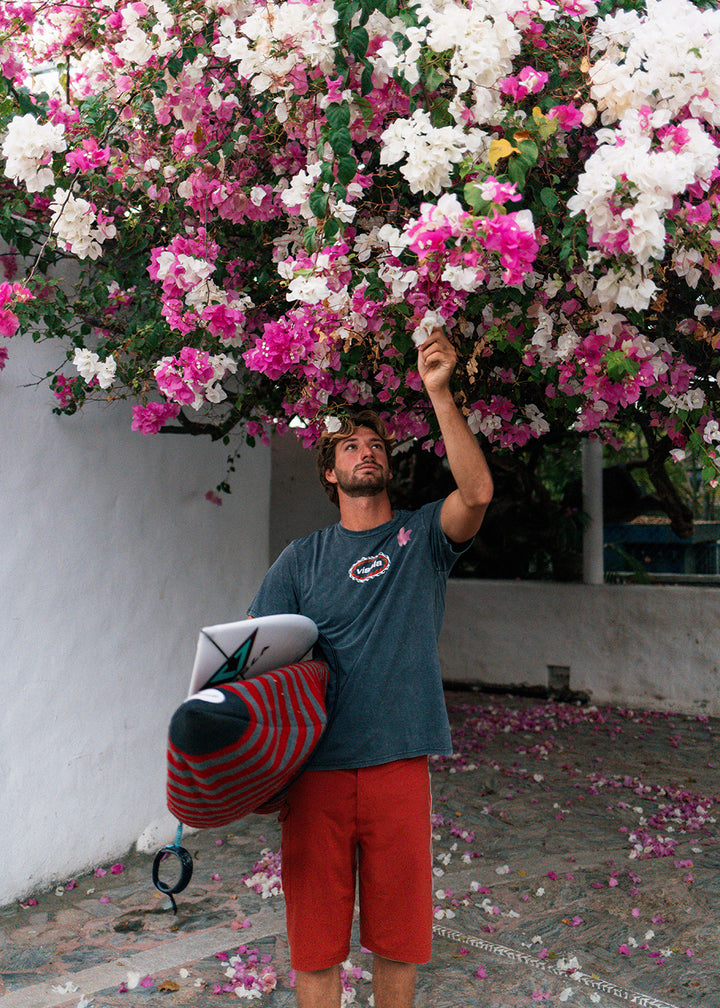 Vissla Long Sets 21" Boardshort in Red, view 2