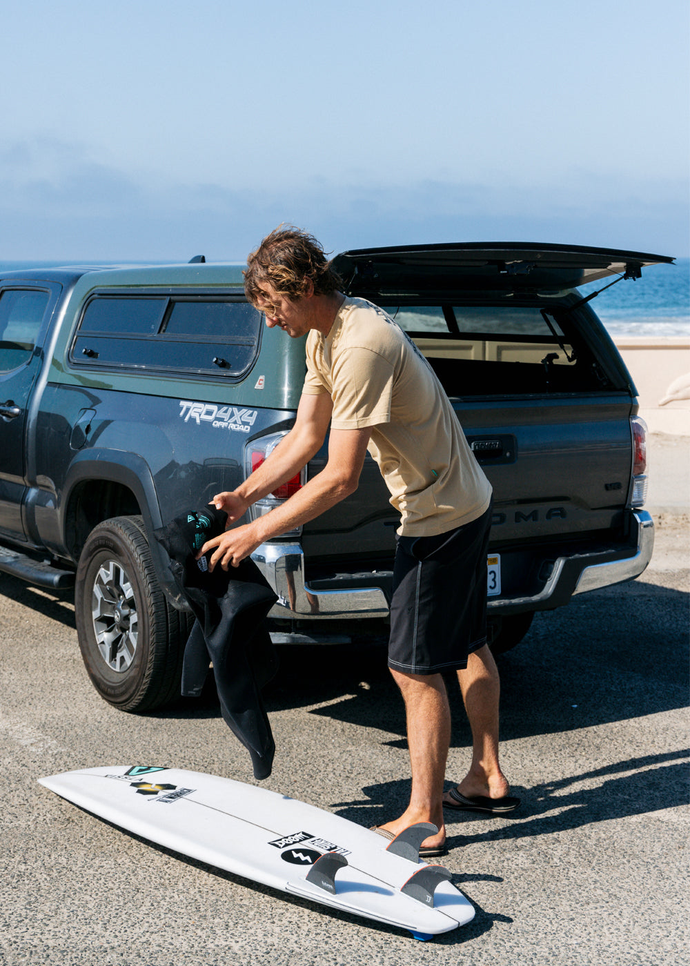 Vissla Long Sets 21" Ecolastic in Black, view 2