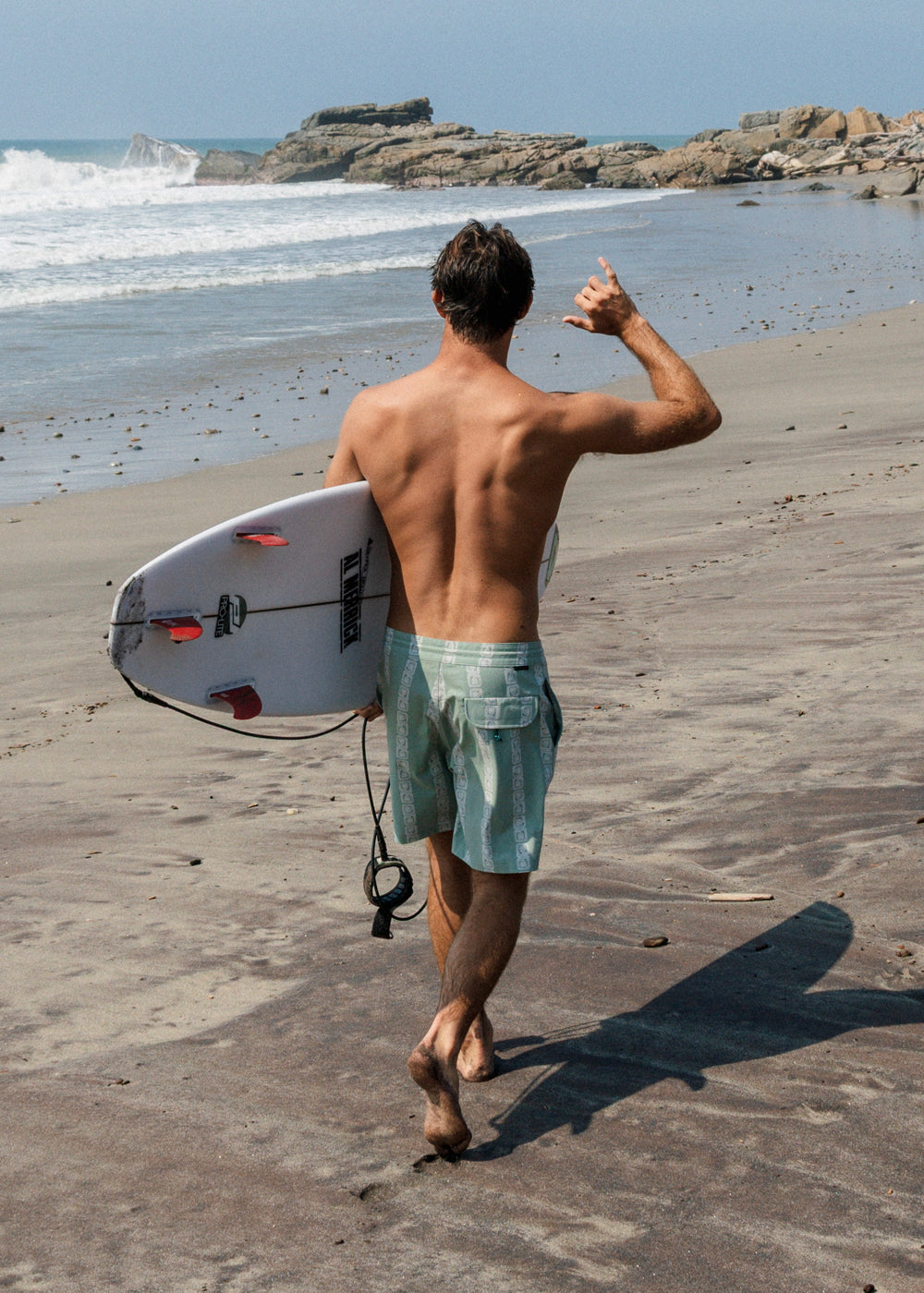 Vissla Lost Coast 17.5" Boardshort in Sage, view 2