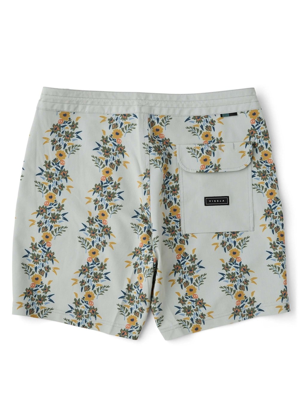 Vissla Voodoo Vines 17.5" Boardshort in Bone, view 2