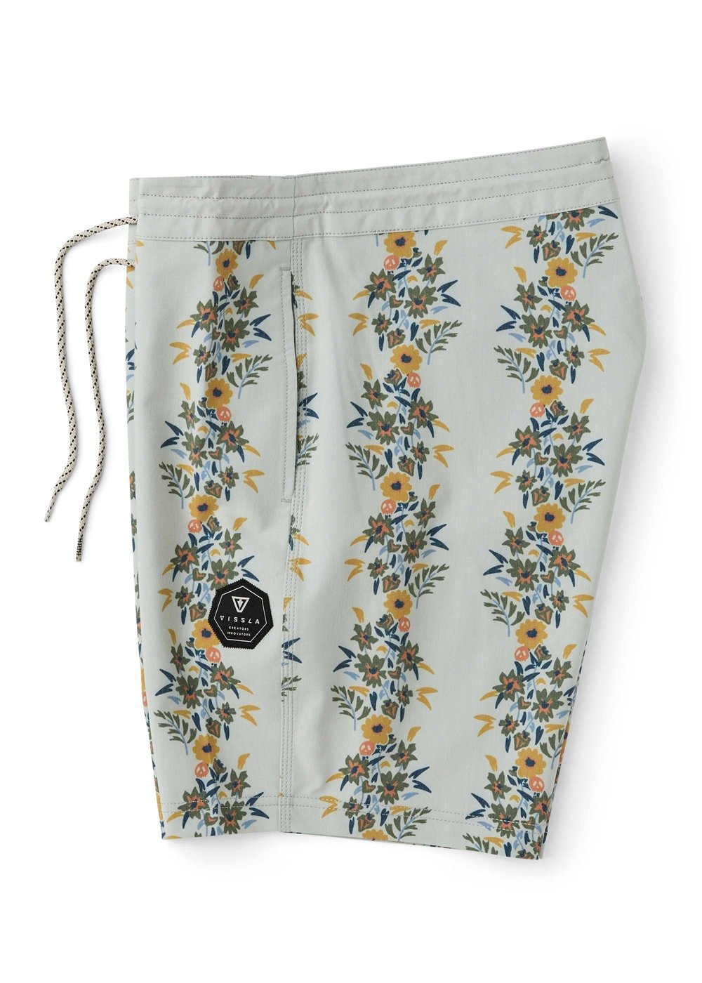 Vissla Voodoo Vines 17.5" Boardshort in Bone, view 3