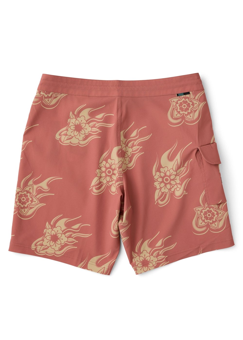 Vissla Helloha 18.5" Boardshort in Retro Red, view 2