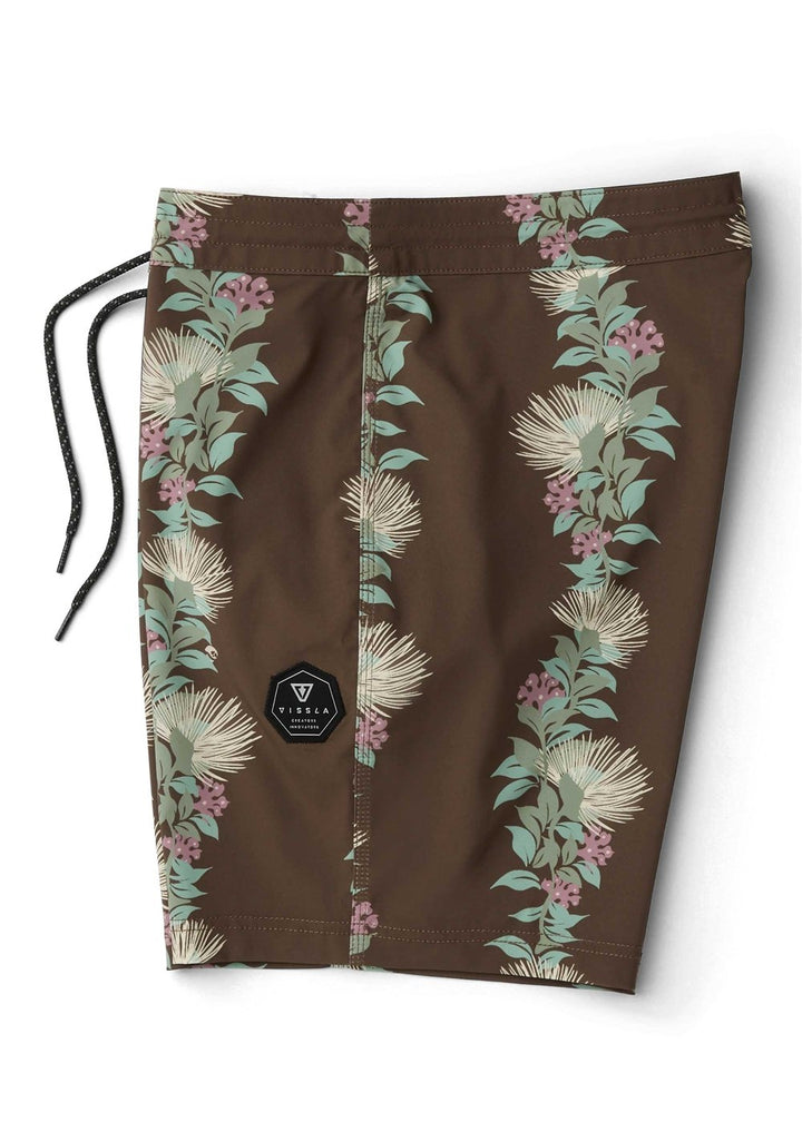 Vissla Pins 18.5" Boardshort in Dark Earth, view 3