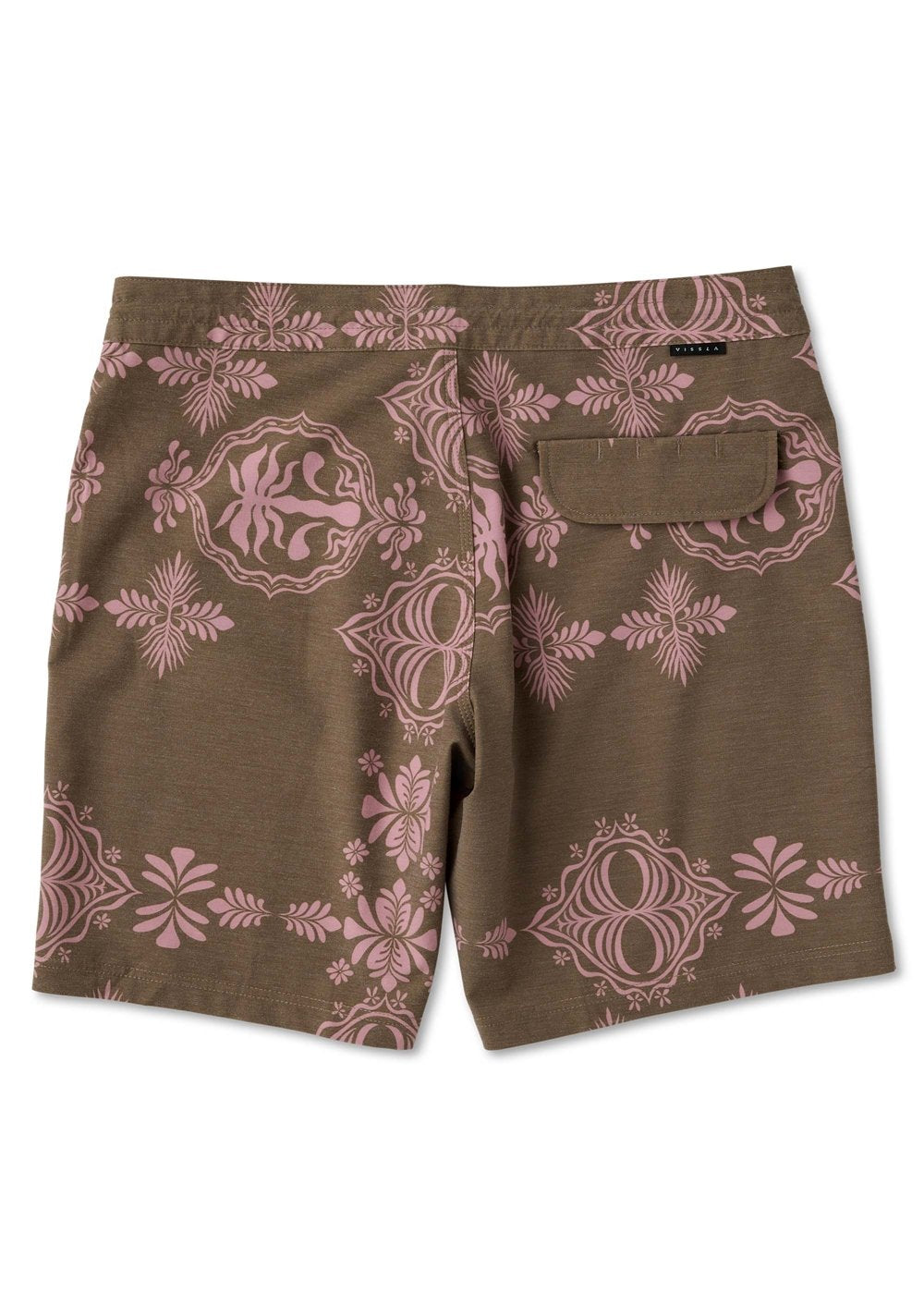 Vissla Mirage 18.5" Boardshort in Dark Earth, view 2