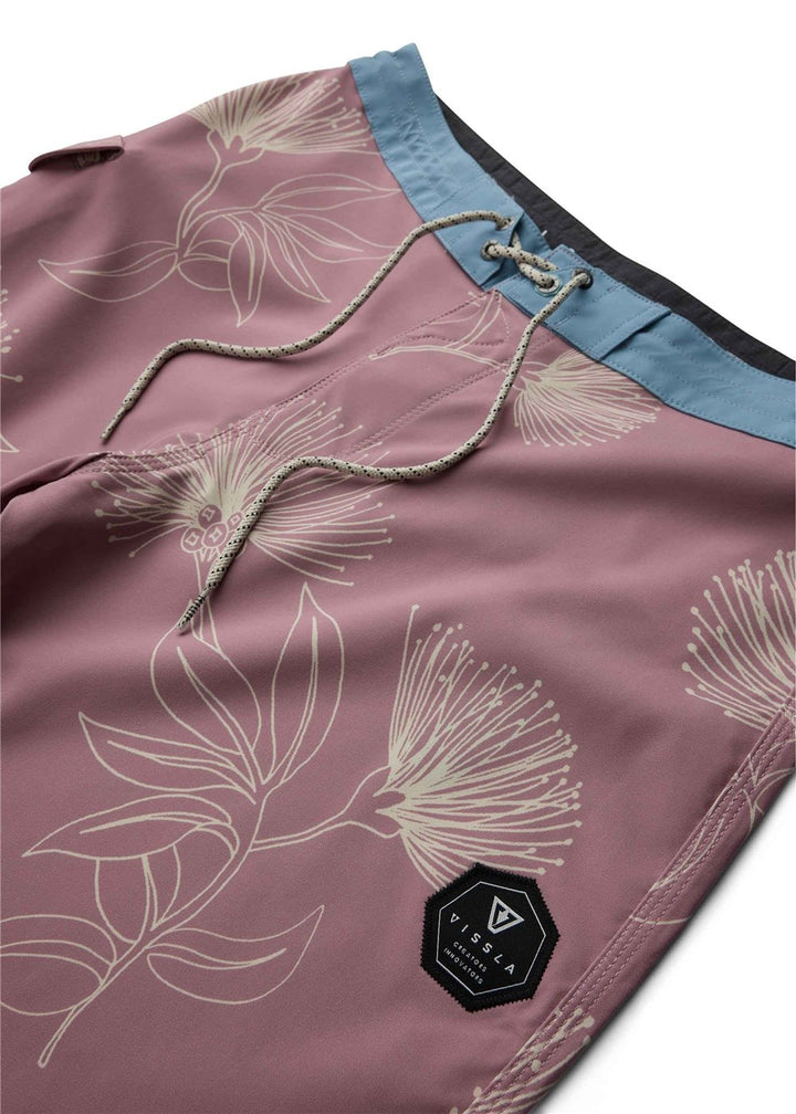 Vissla Happy Hours 18.5" Boardshort in Rose, view 4