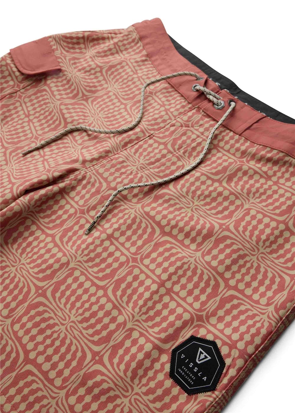Vissla Croozer 17.5" Boardshort in Retro Red, view 5