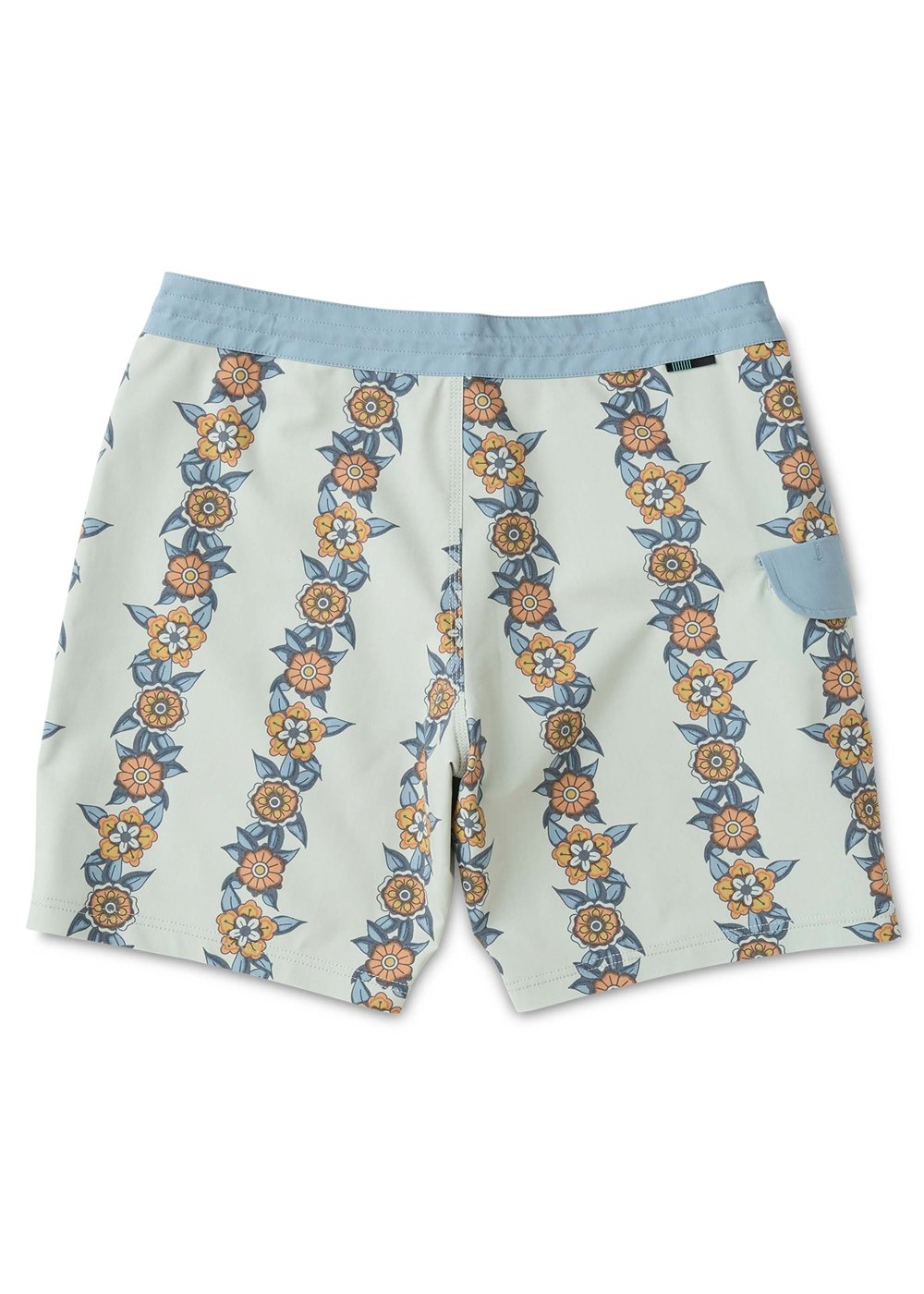 Vissla Ink Lines 18.5" Boardshort in Bone, view 2