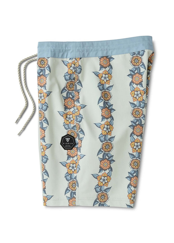 Vissla Ink Lines 18.5" Boardshort in Bone, view 3