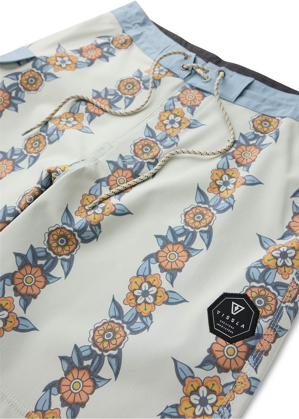 Vissla Ink Lines 18.5" Boardshort in Bone, view 4