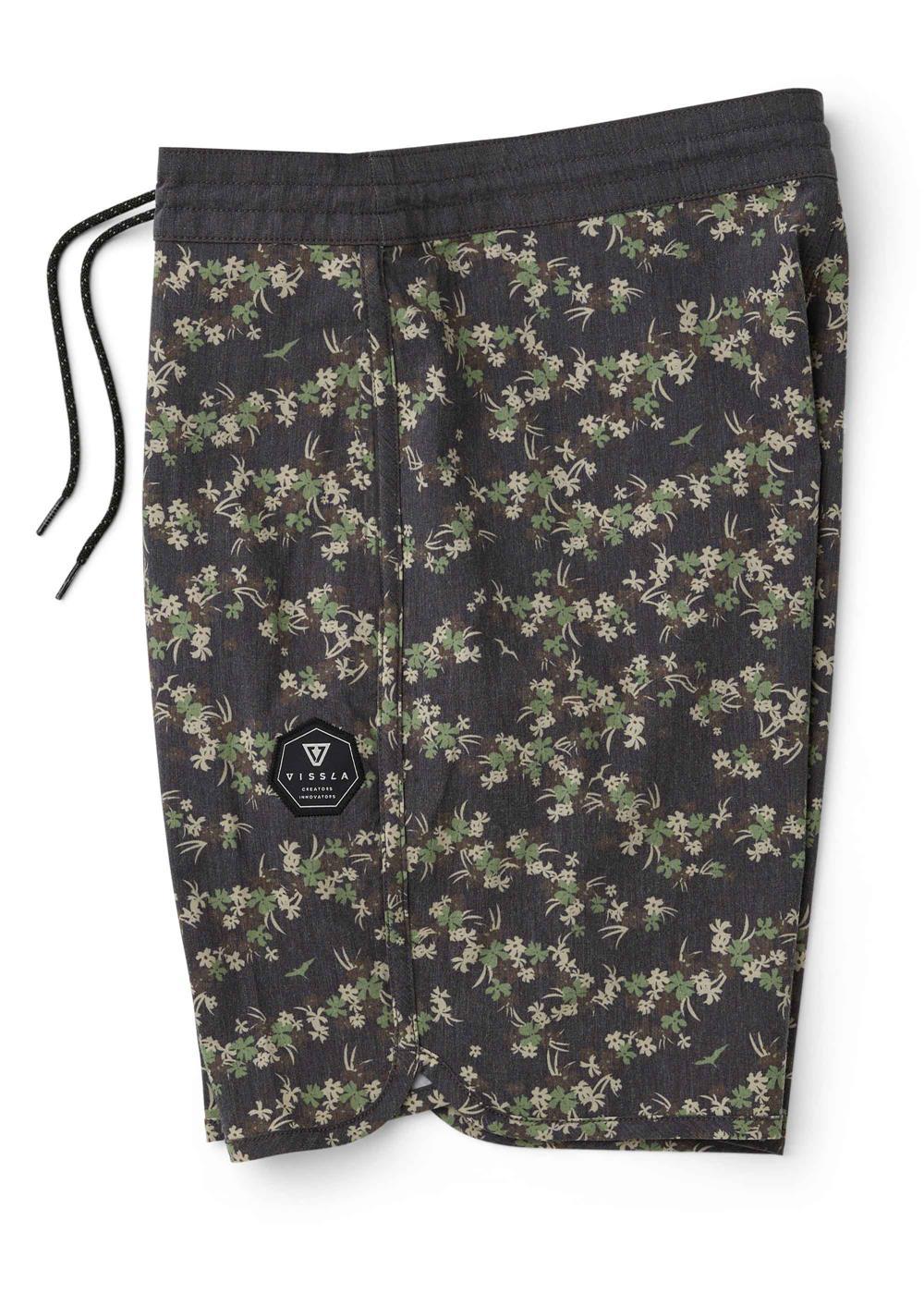 Vissla Tropicanica 18.5" Boardshort in Black, view 3