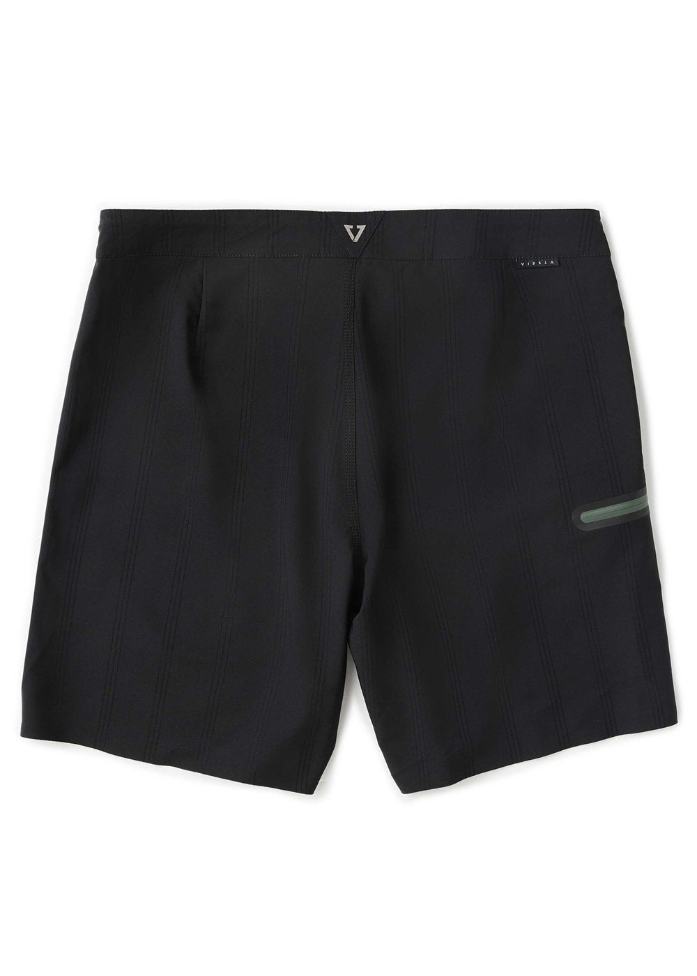 Vissla High Seas 3.0 18.5" Boardshort in Black, view 2