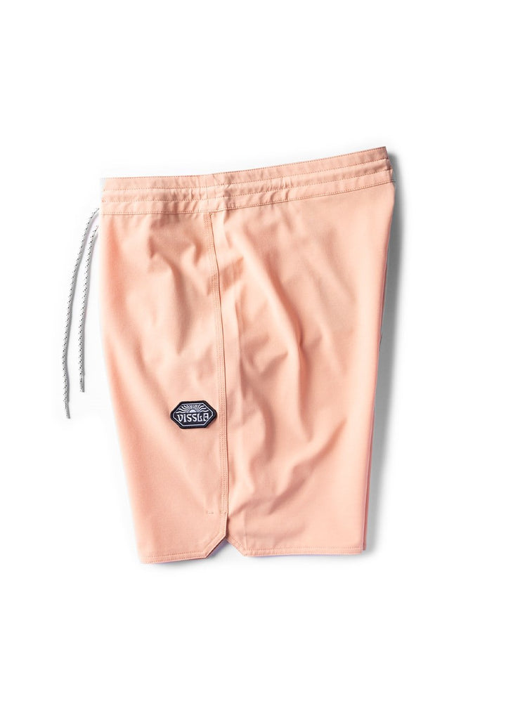 Vissla Solid Sets 18.5" Boardshort in Coral Fade, view 3