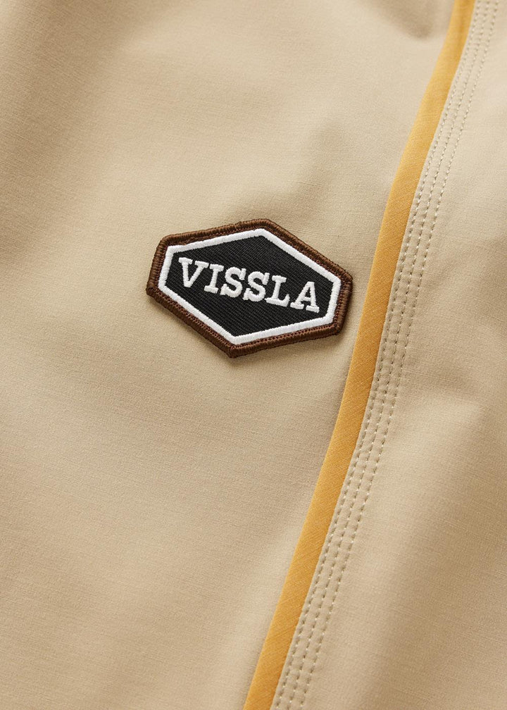 Vissla Solid Sets 18.5" Boardshort in Khaki, view 5
