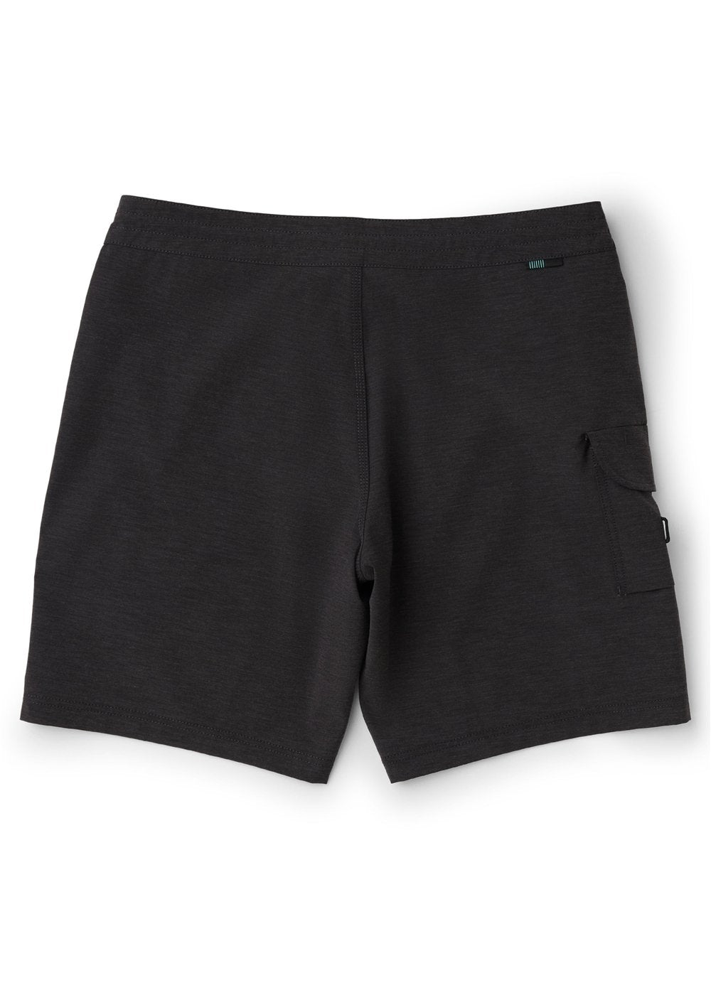 Vissla Solid Sets 18.5" Boardshort in Black, view 2