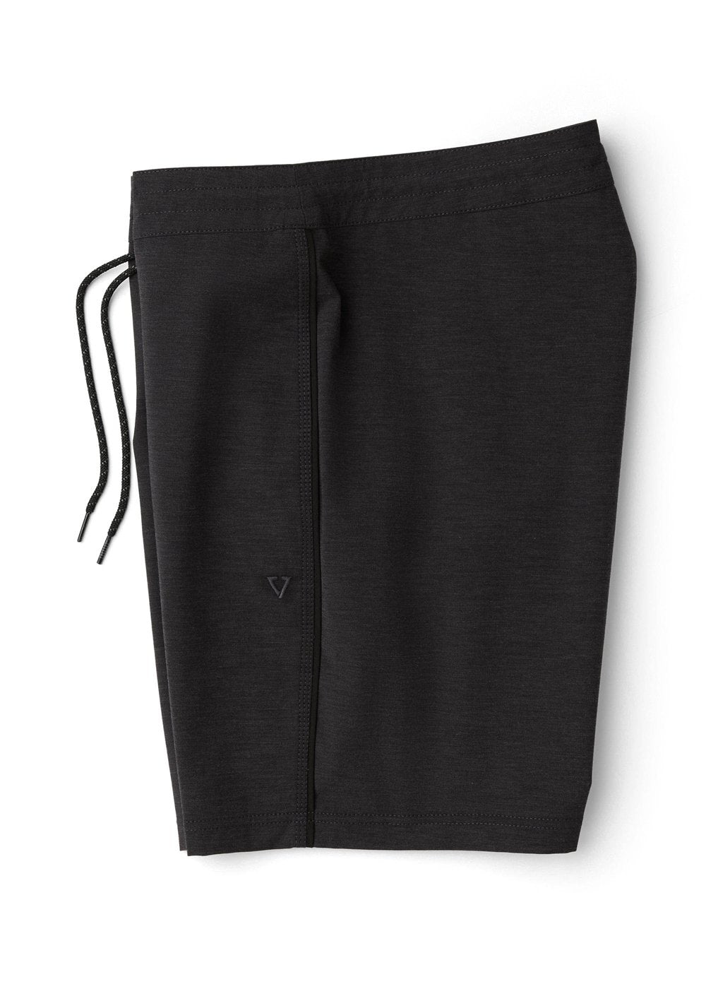 Vissla Solid Sets 18.5" Boardshort in Black, view 3