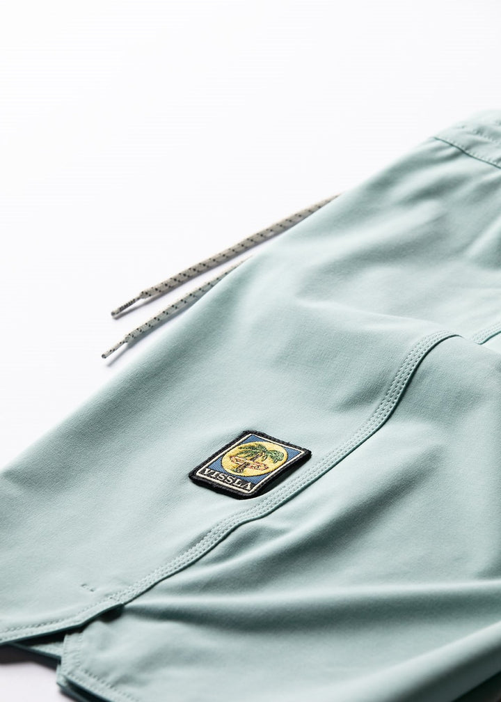 Vissla Long Sets 21" Boardshort in Dusty Aqua, view 4