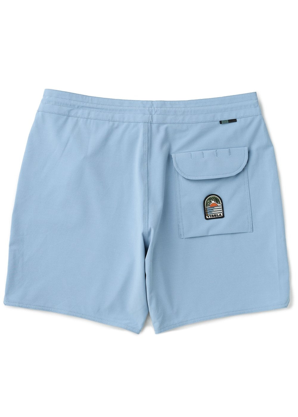 Vissla Short Sets 16.5" Boardshort in Faded Denim, view 2