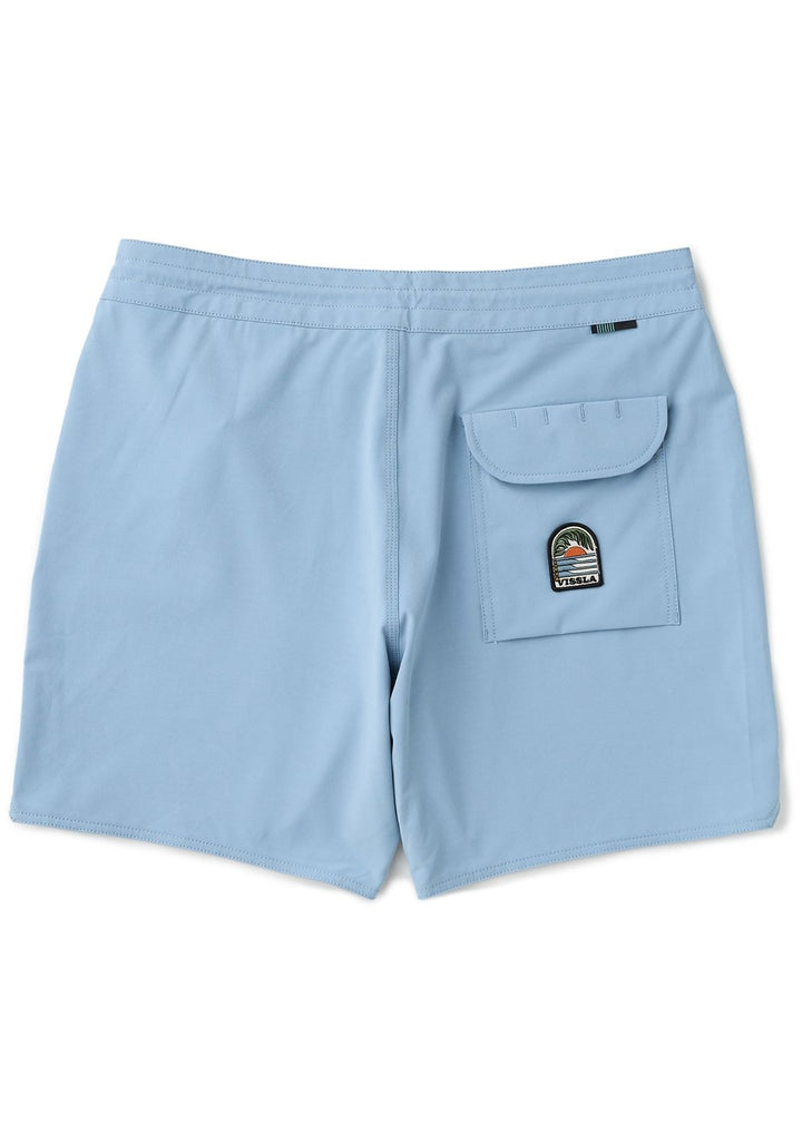 Vissla Short Sets 16.5" Boardshort in Faded Denim, view 2