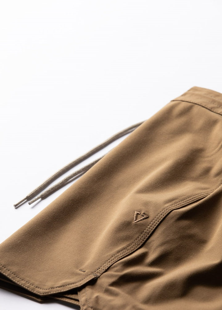 Vissla Short Sets 16.5" Boardshort in Dark Khaki, view 4