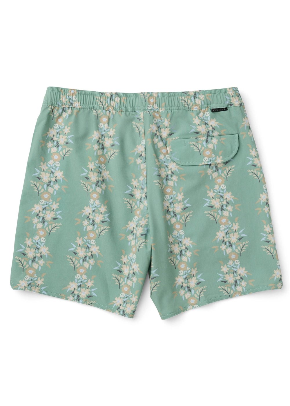 Vissla Voodoo Vines 16.5" Ecolastic in Aloe, view 2