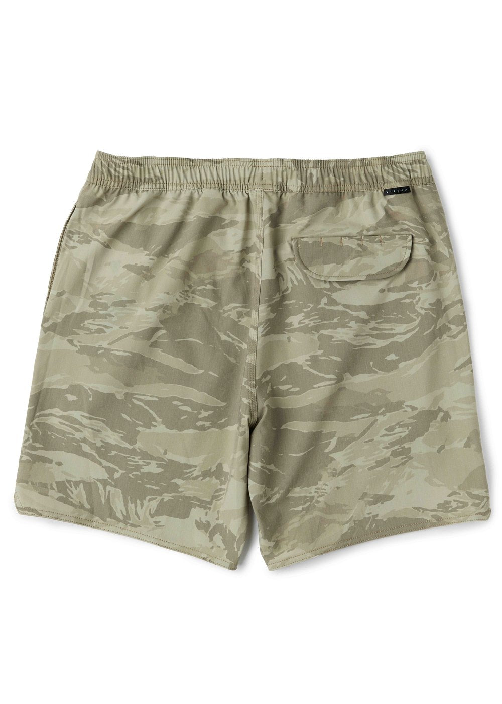Vissla Solid Sets 17.5" Ecolastic in Khaki Camo, view 2