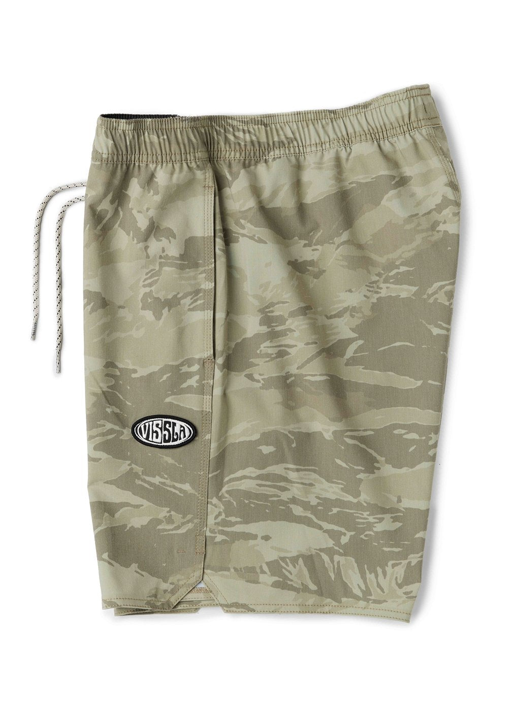 Vissla Solid Sets 17.5" Ecolastic in Khaki Camo, view 3
