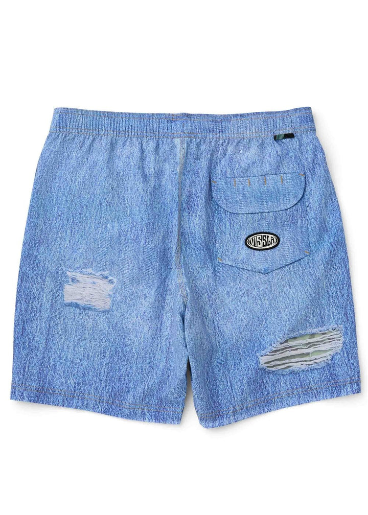 Vissla Jort 17.5" Ecolastic in Denim, view 2