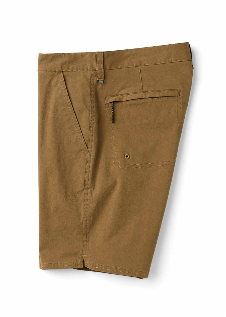 Vissla El Capitan 18.5" Hybrid Walkshort in Kangaroo, view 3