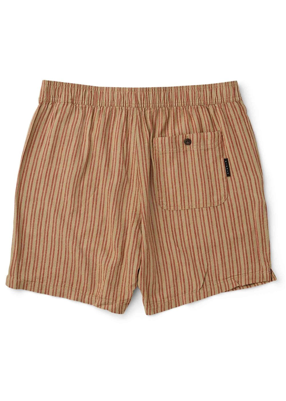 Vissla Hammer Land 17" Elastic Walkshort in Light Khaki, view 2