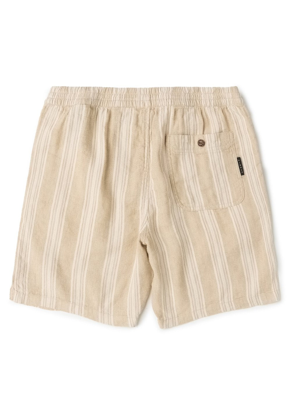 Vissla Distortion 17" Elastic Eco Walkshort in Light Khaki, view 2