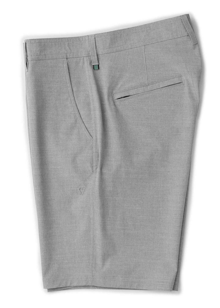 Vissla Fin Box 19.5" Hybrid Walkshort in Graphite, view 4