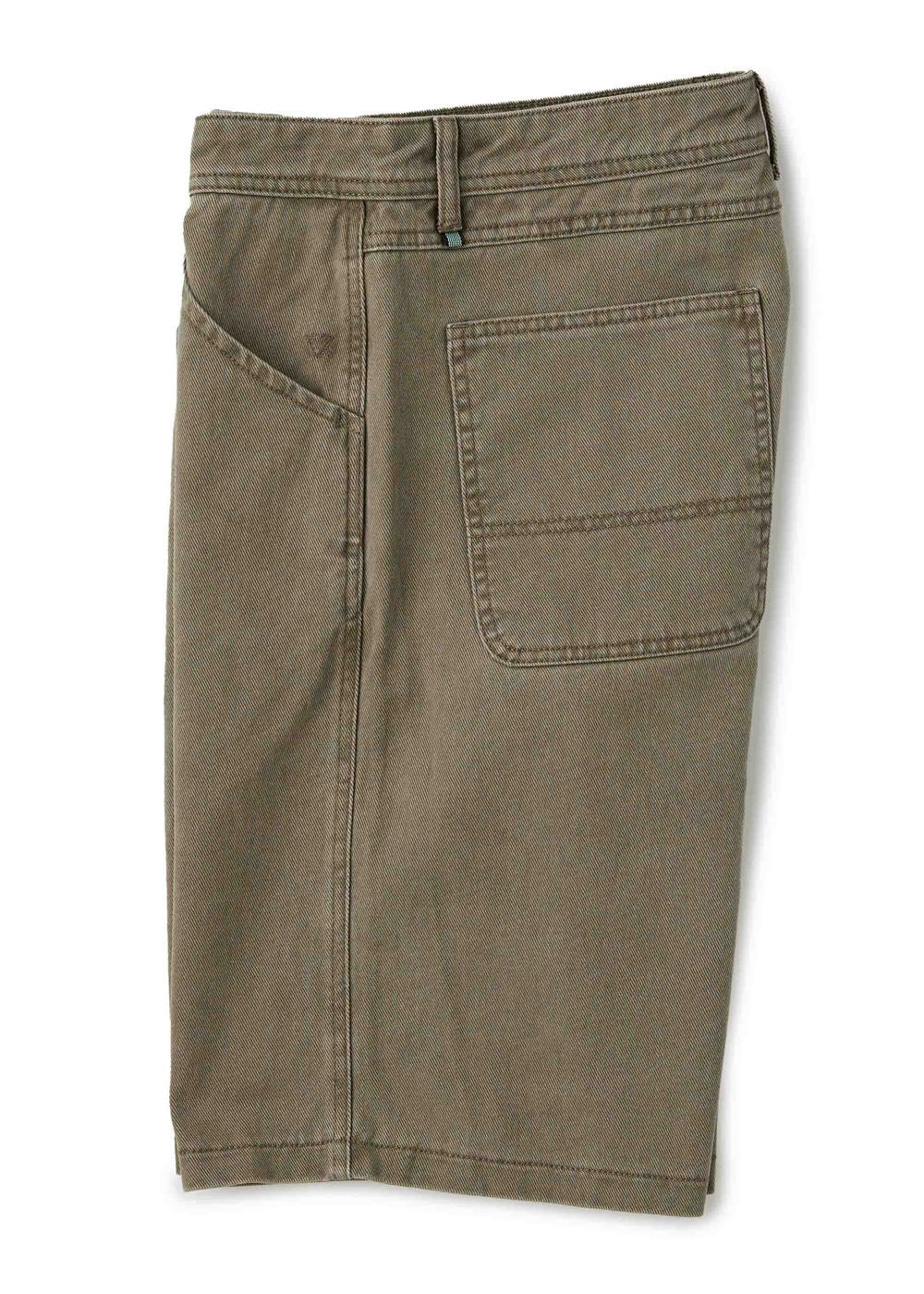 Vissla Pier Bowl 22" Walkshort in Army, view 4