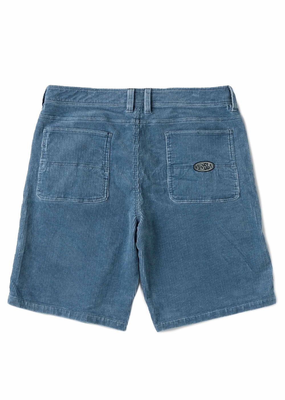 Vissla Pier Bowl 22" Cord Walkshort in Blue Haze, view 3