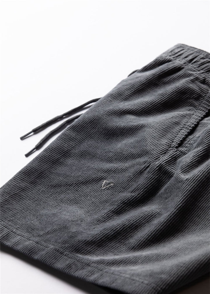 Vissla No See Ums Cord Eco 17" Elastic Walkshort in Graphite, view 4