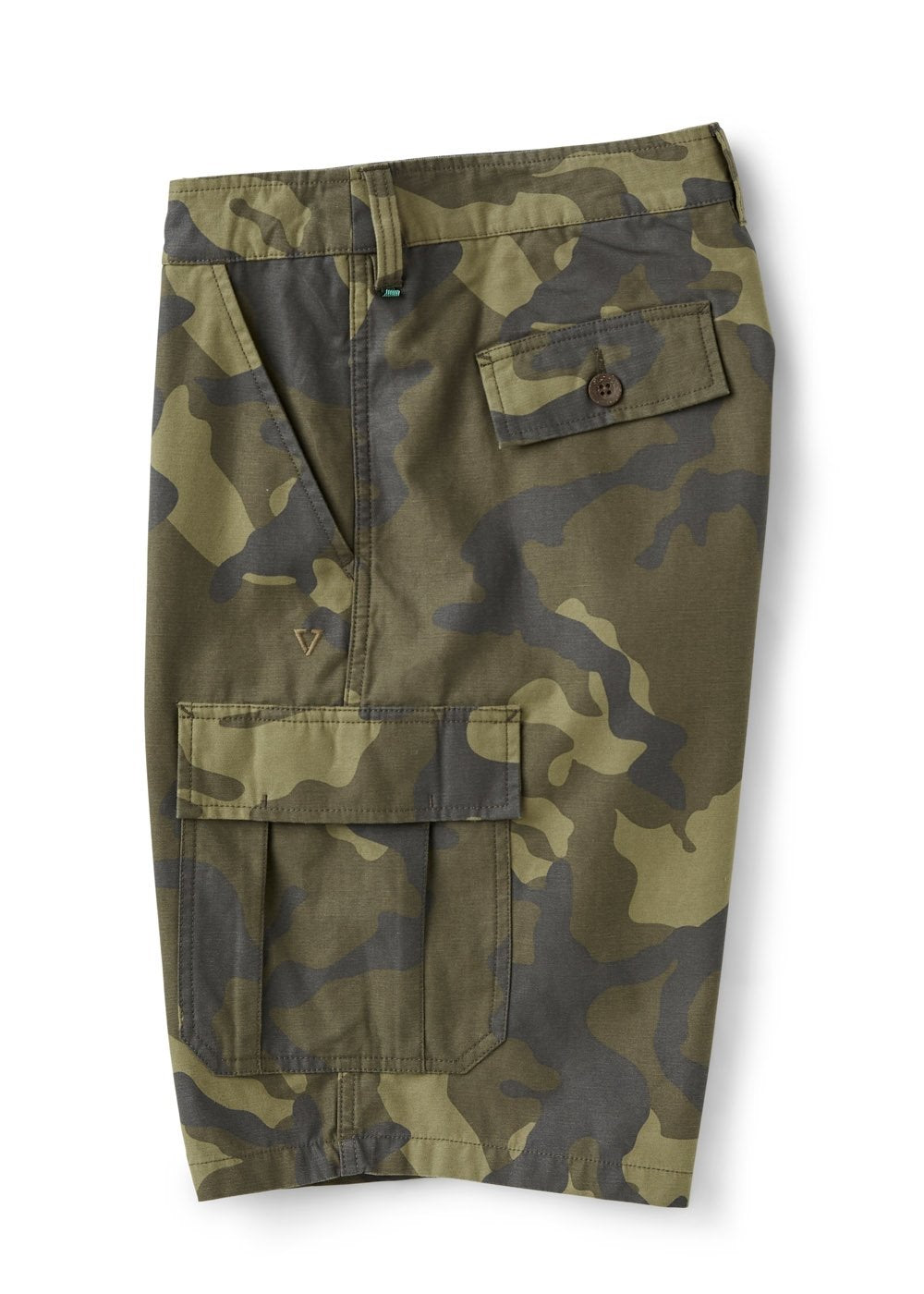 Vissla County Cargo Twill 21" Walkshort in Camo, view 3