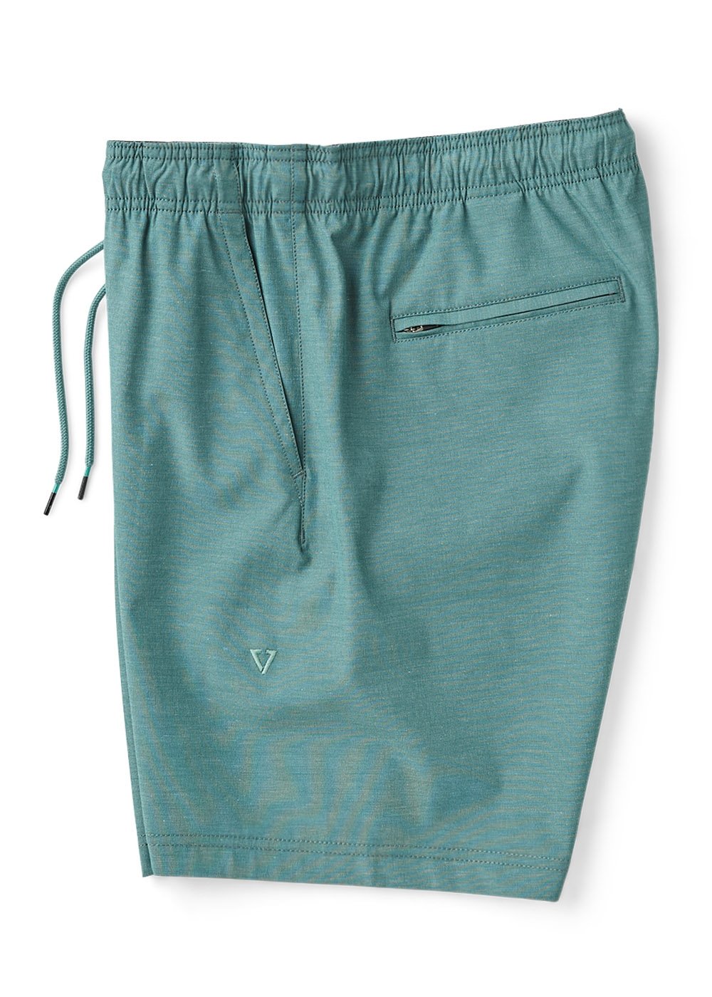 Vissla No See Ums Hybrid Eco 18" Elastic Walkshort in Dusty Green, view 3