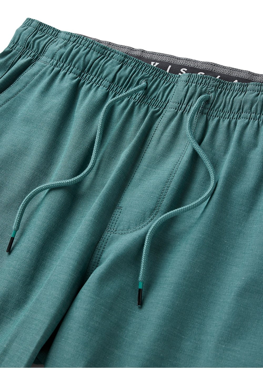 Vissla No See Ums Hybrid Eco 18" Elastic Walkshort in Dusty Green, view 4