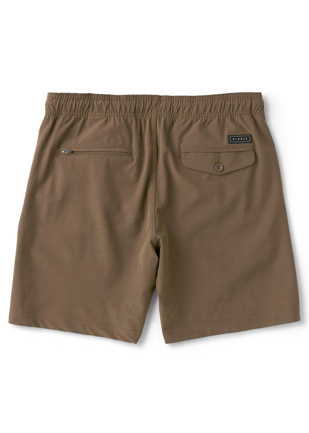 Vissla No See Ums Hybrid Eco 18" Elastic Walkshort in Rubber, view 2
